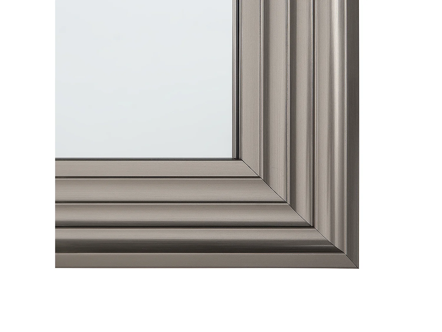 Miroir CHATAIN 50 cm 130 cm Argenté