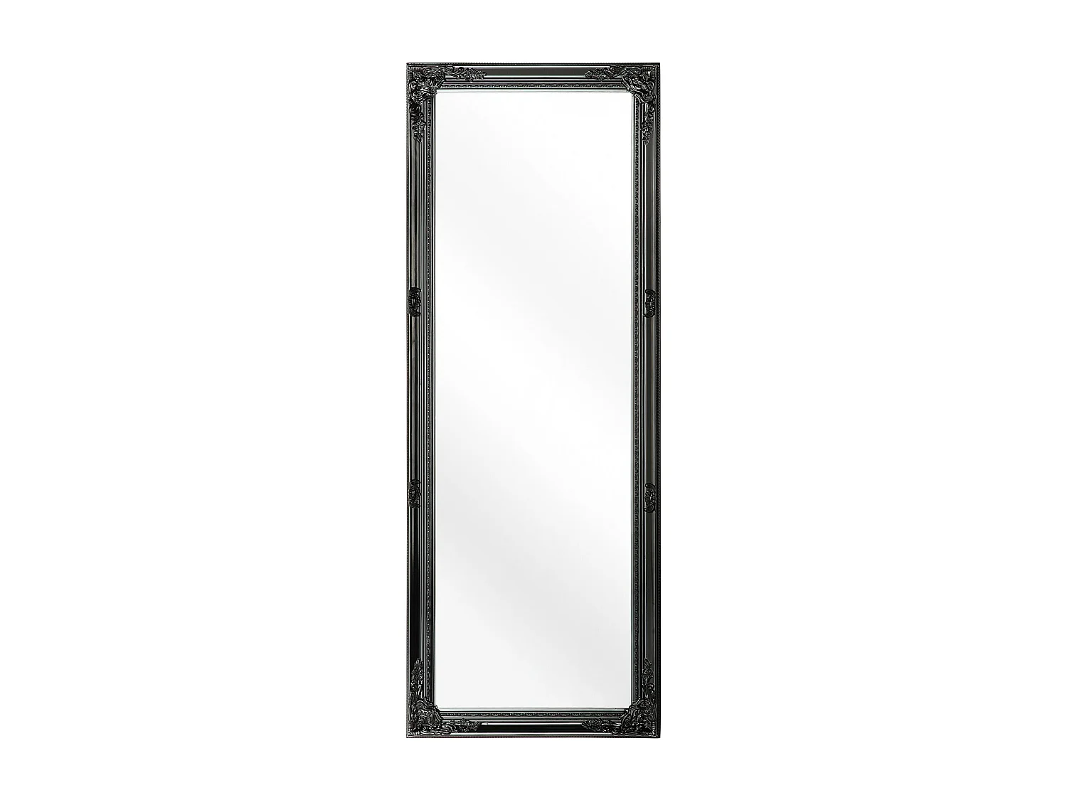 Wandspiegel FOUGERES 50 cm 130 cm Zwart