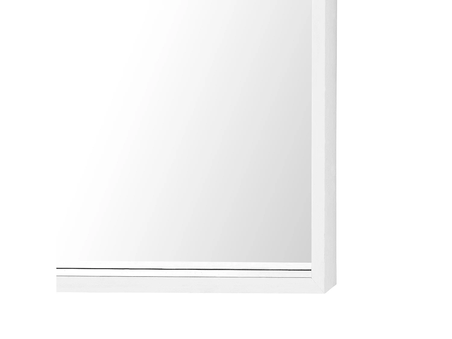 Wandspiegel BRIGNOLES 50 cm 50 cm Wit