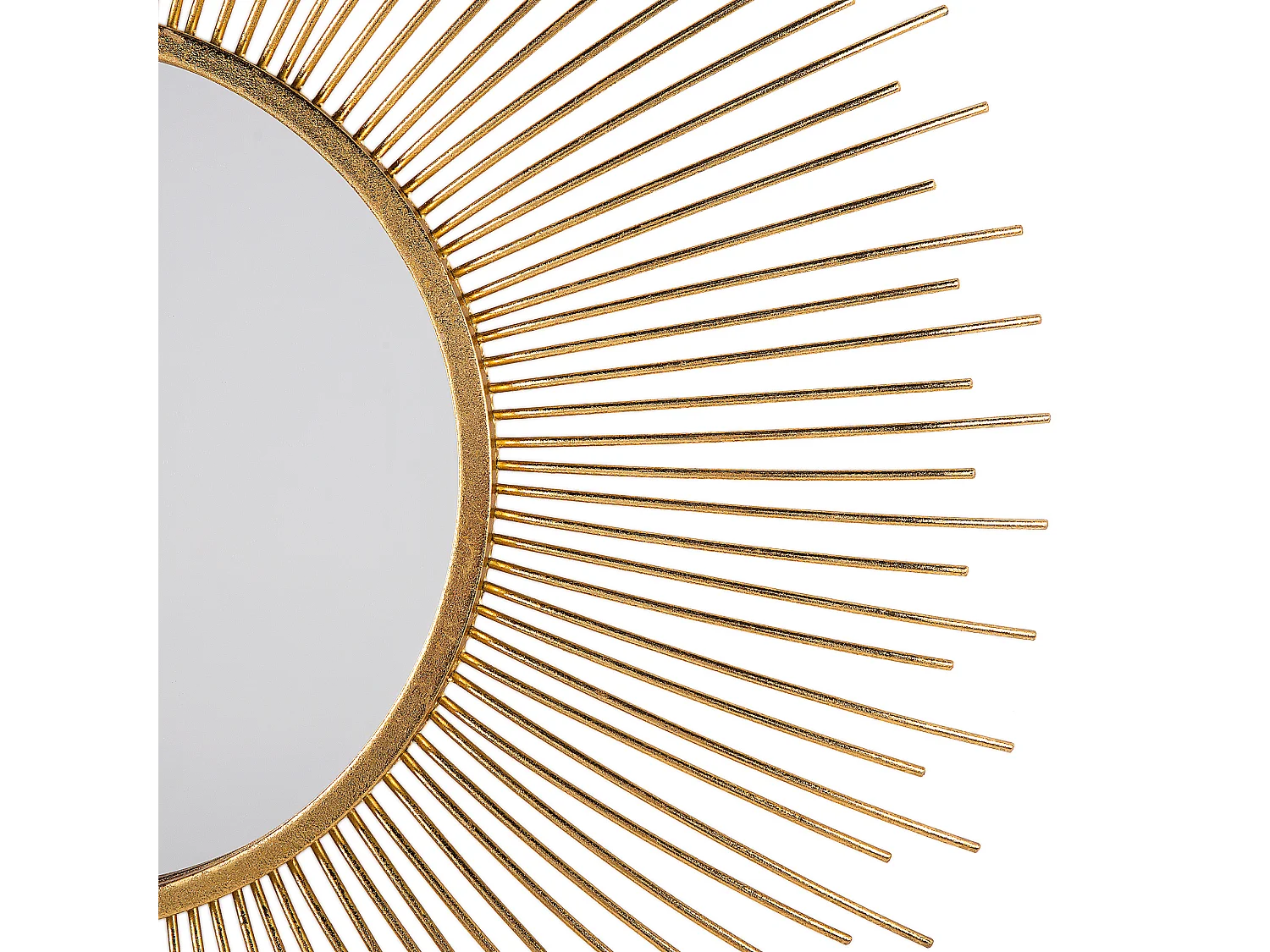 Espelho CILLY 80 cm 80 cm Metal Dourado