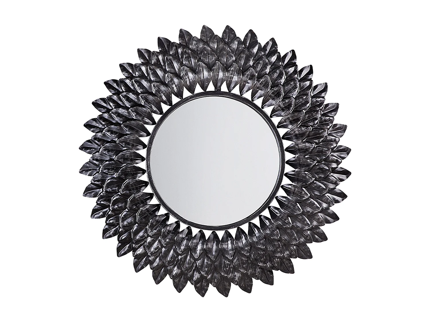 Miroir LARRAU 70 cm 70 cm Métal Argenté
