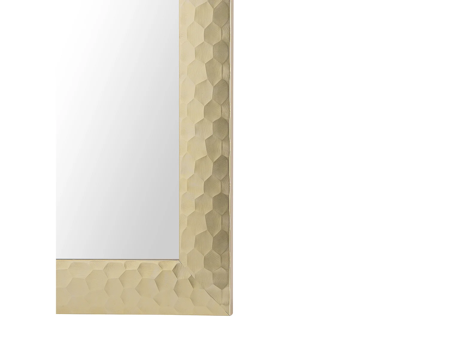 Miroir ANTIBES 50 cm 130 cm Doré