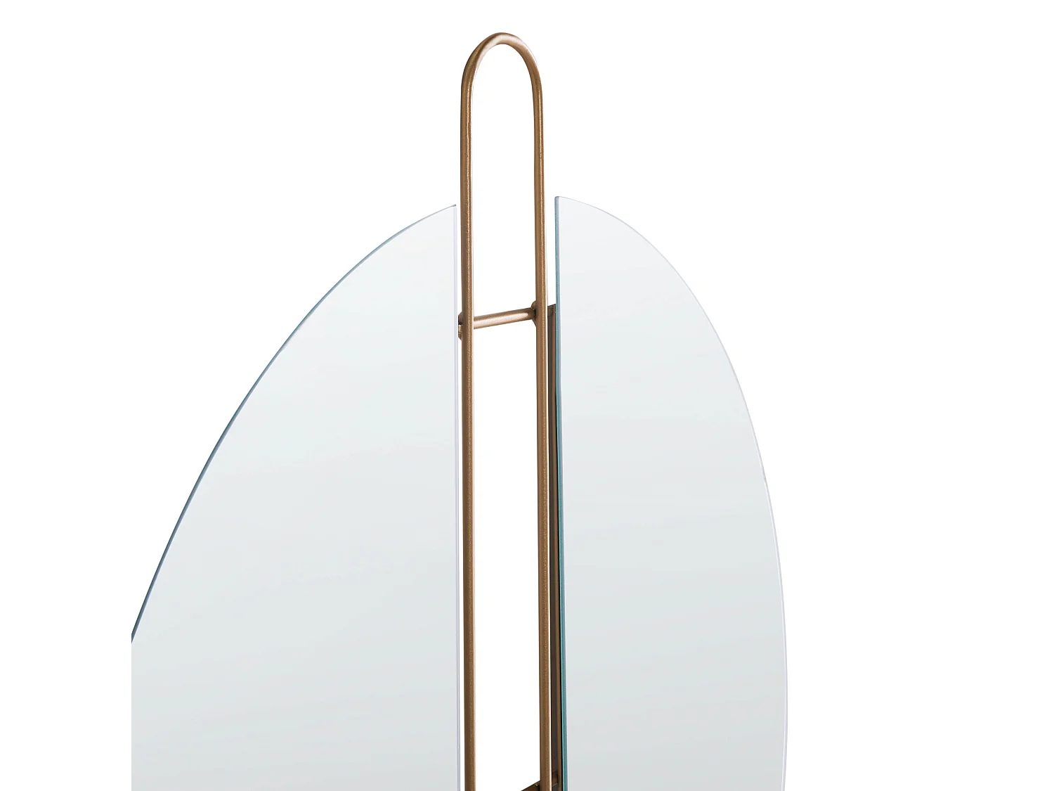 Miroir  ATTIN 52 cm 65 cm Doré