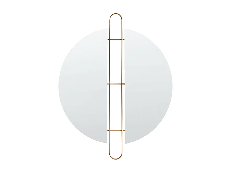 Miroir ATTIN 52 cm 65 cm Doré