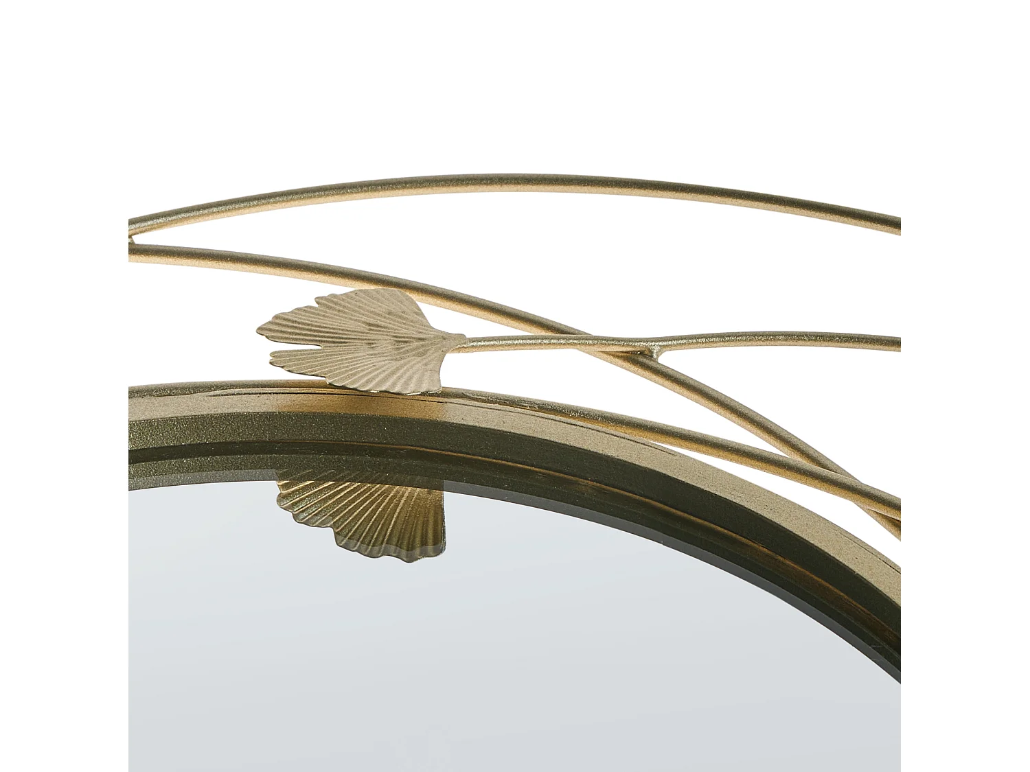 Miroir ANGLET 46 cm 49 cm Métal Doré