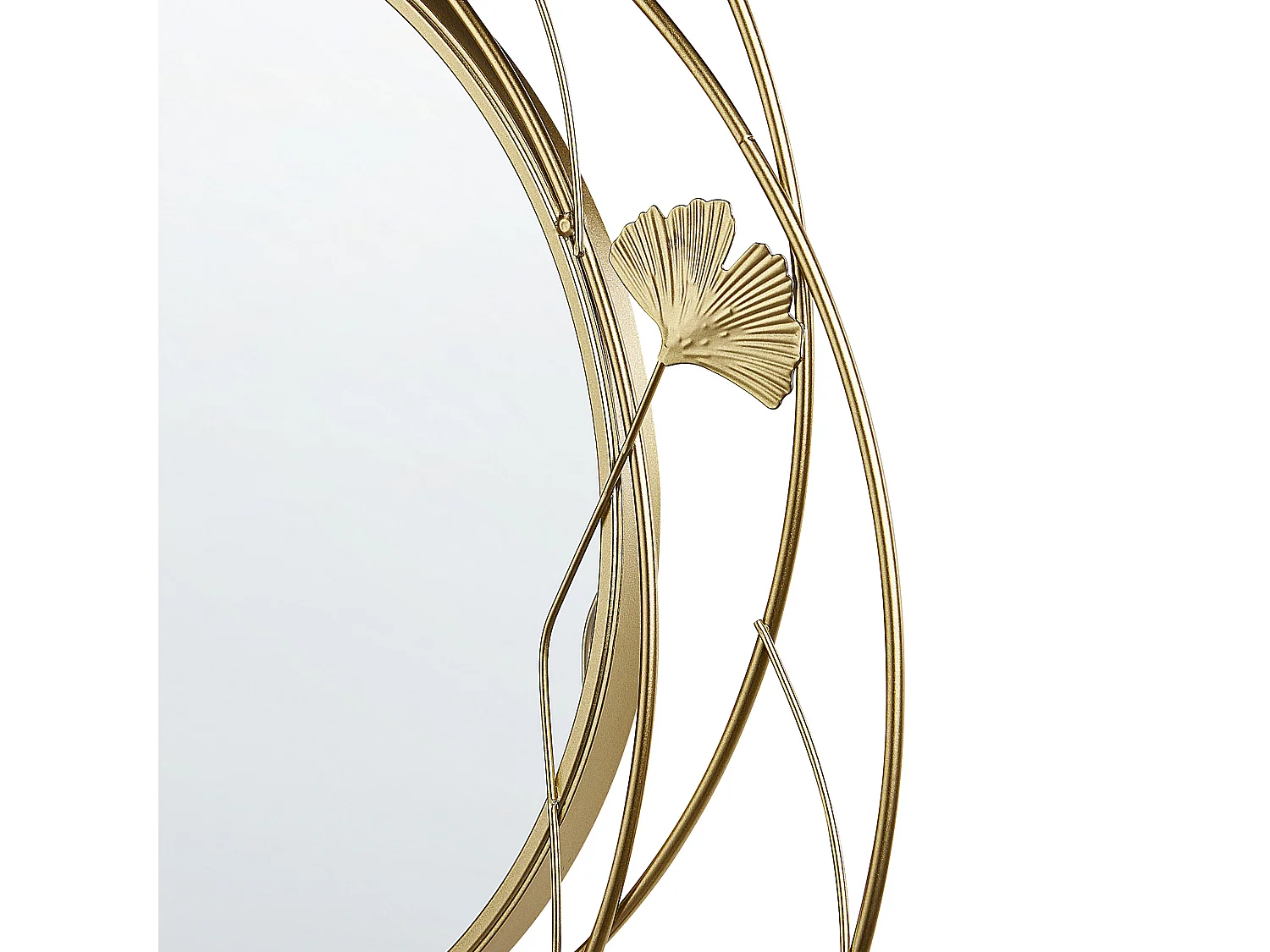 Espelho ANGLET 47 cm 45 cm Metal Dourado