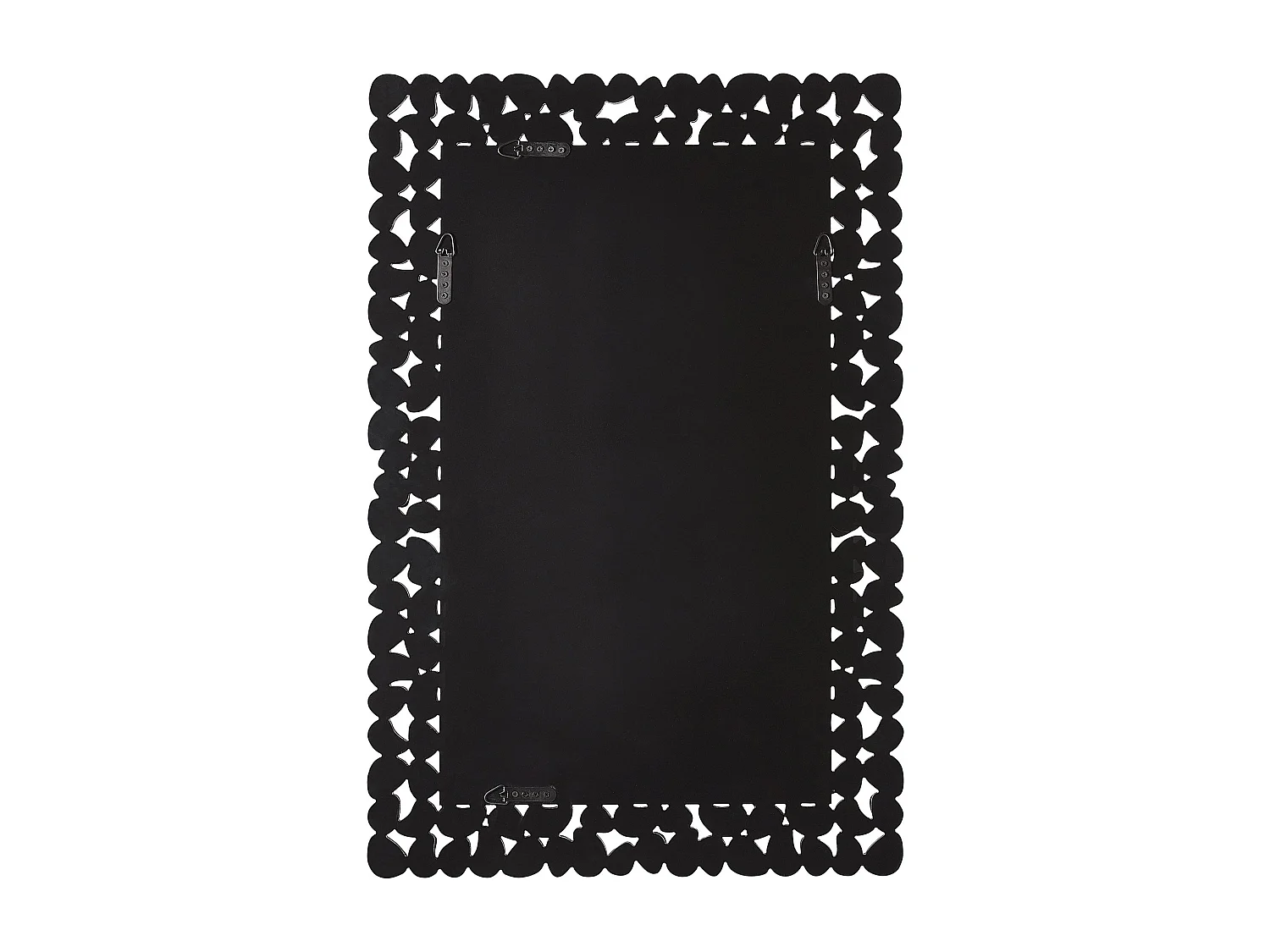 Miroir PABU 60 cm 90 cm Argenté