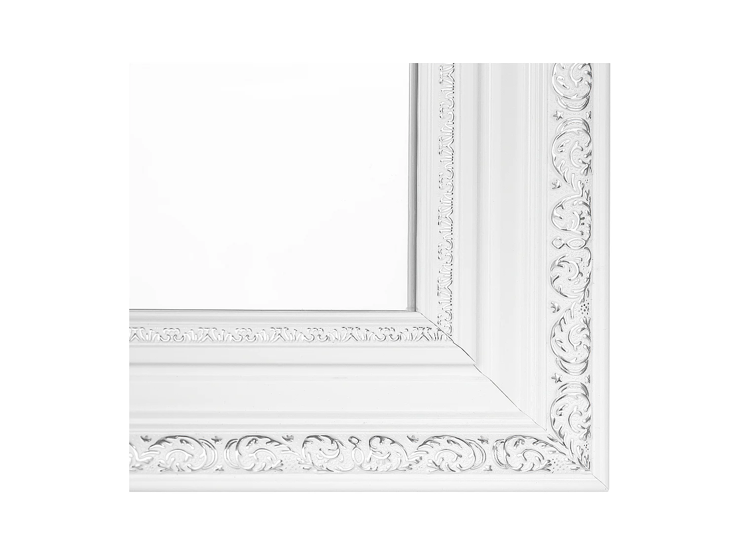 Wandspiegel VERTOU 50 cm 130 cm Wit