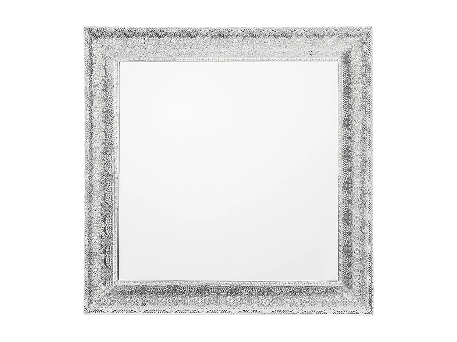 Miroir CAVAN 65 cm 65 cm Métal Argenté