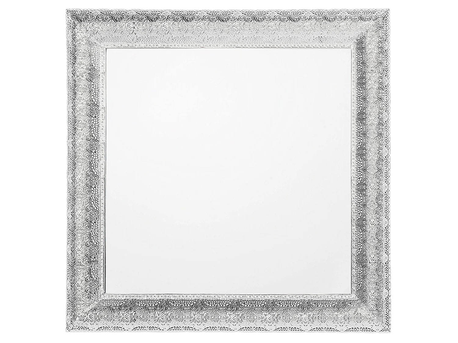 Miroir CAVAN 65 cm 65 cm Métal Argenté