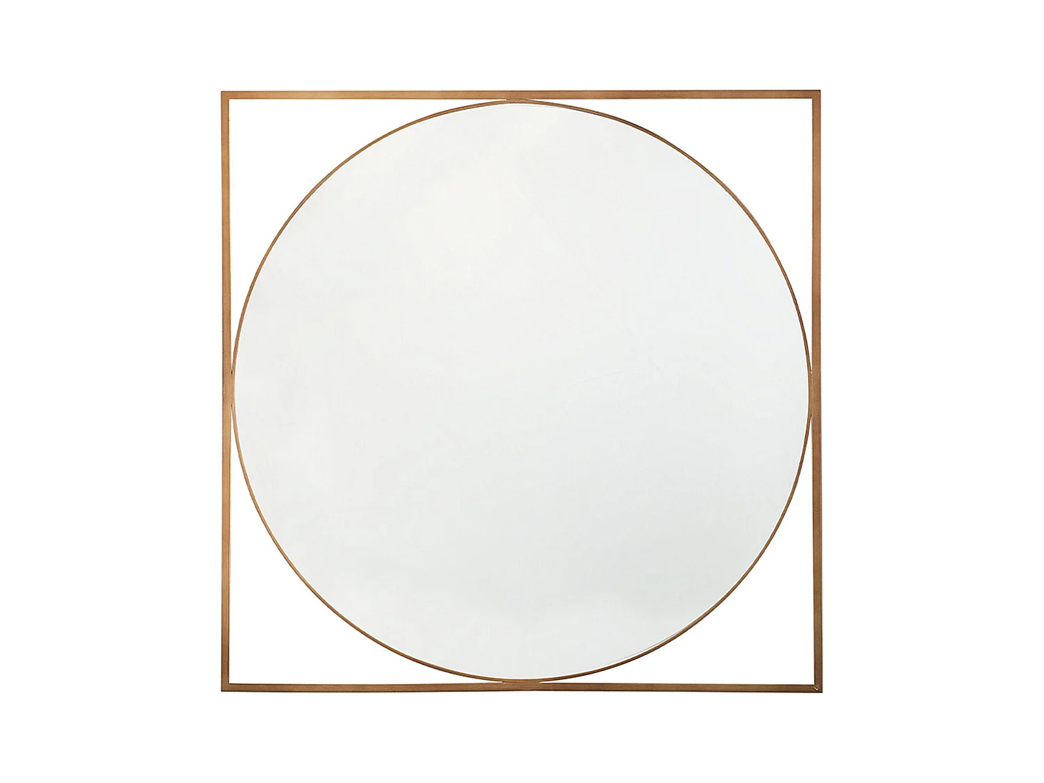 Wandspiegel NIHOA 76 cm 76 cm Goud