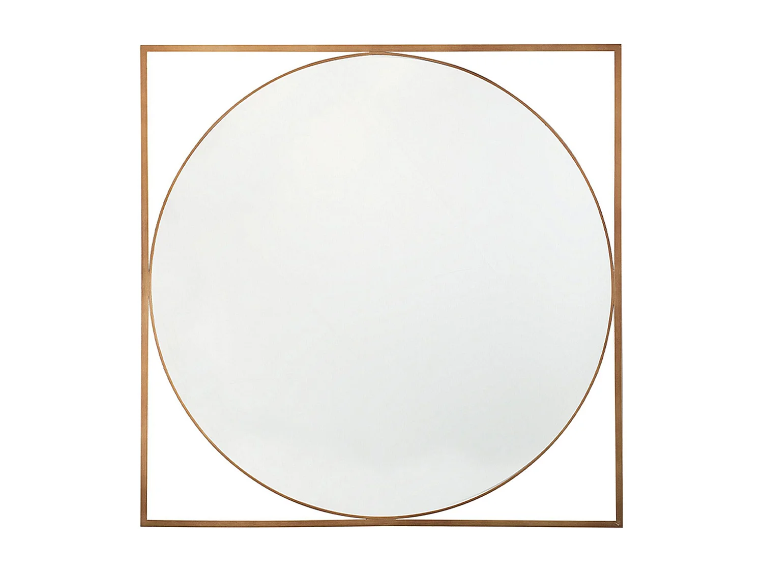 Wandspiegel NIHOA 76 cm 76 cm Goud