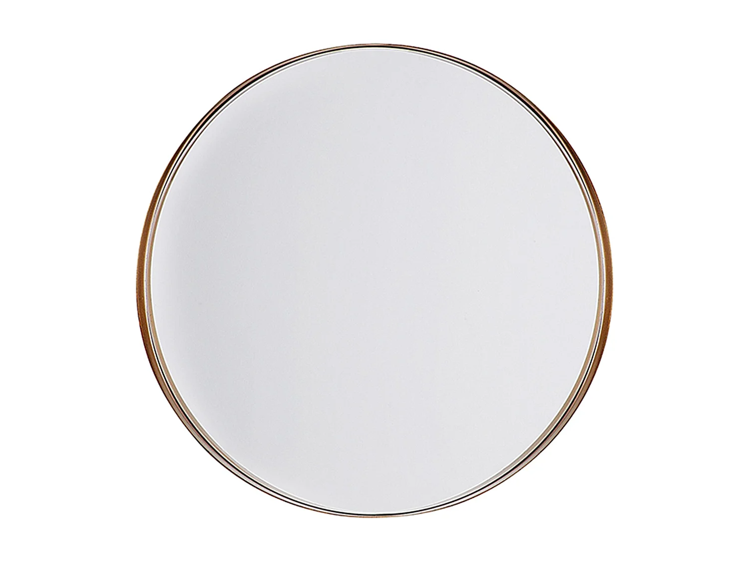 Miroir PINEY 40 cm 40 cm Métal Cuivré