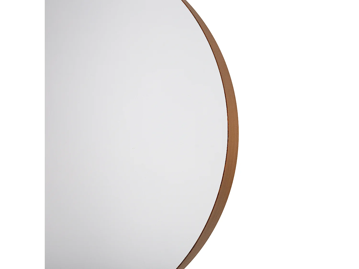 Miroir PINEY 40 cm 40 cm Métal Cuivré