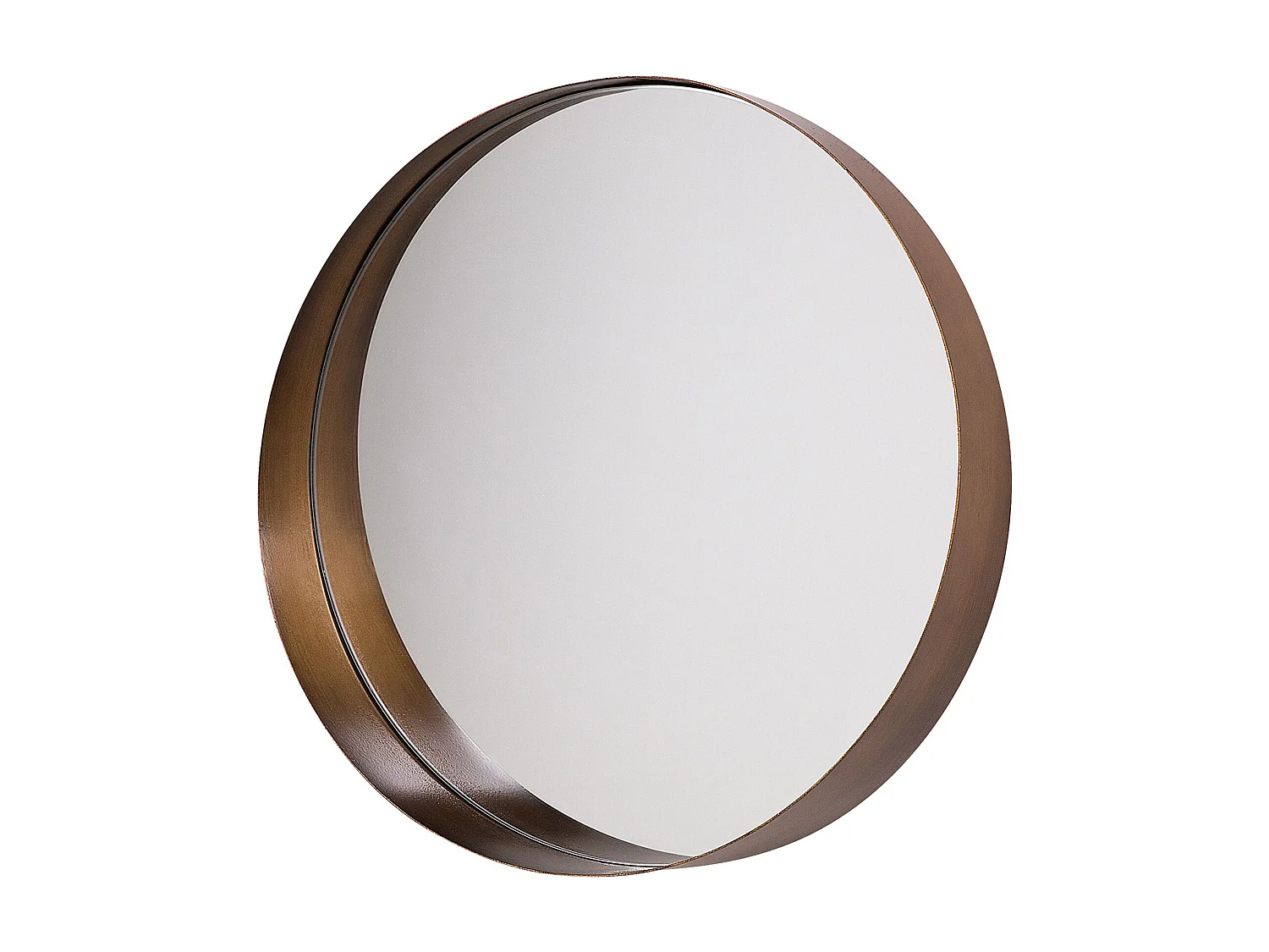 Miroir PINEY 40 cm 40 cm Métal Cuivré