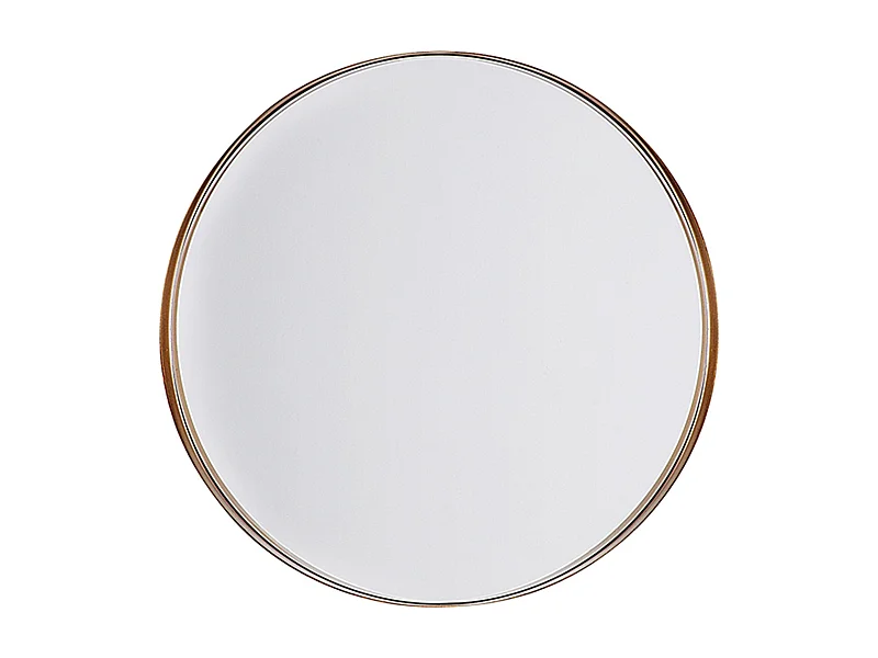 Miroir PINEY 40 cm 40 cm Métal Cuivré