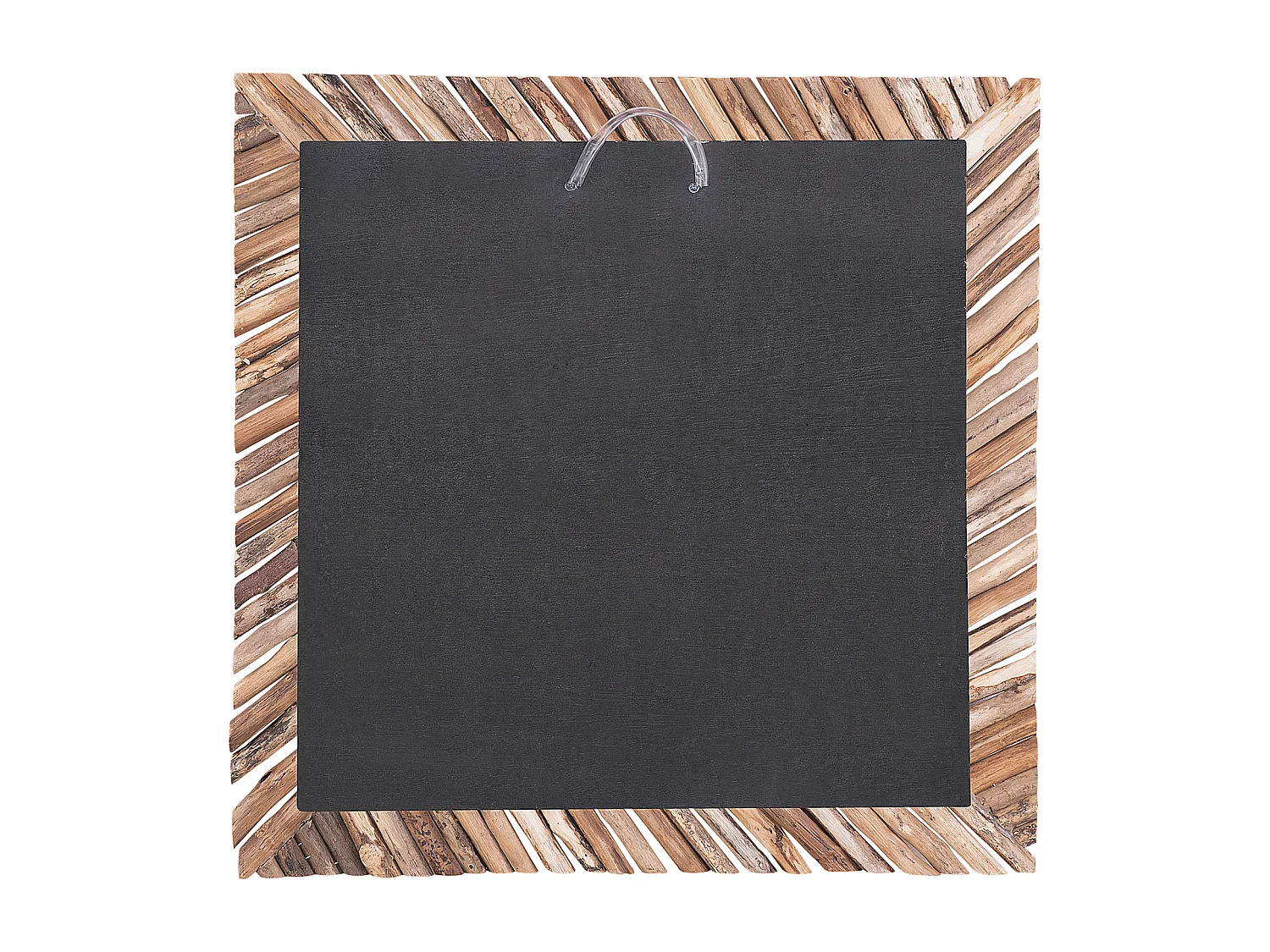 Espelho KANAB 60 cm 60 cm Madeira Castanho