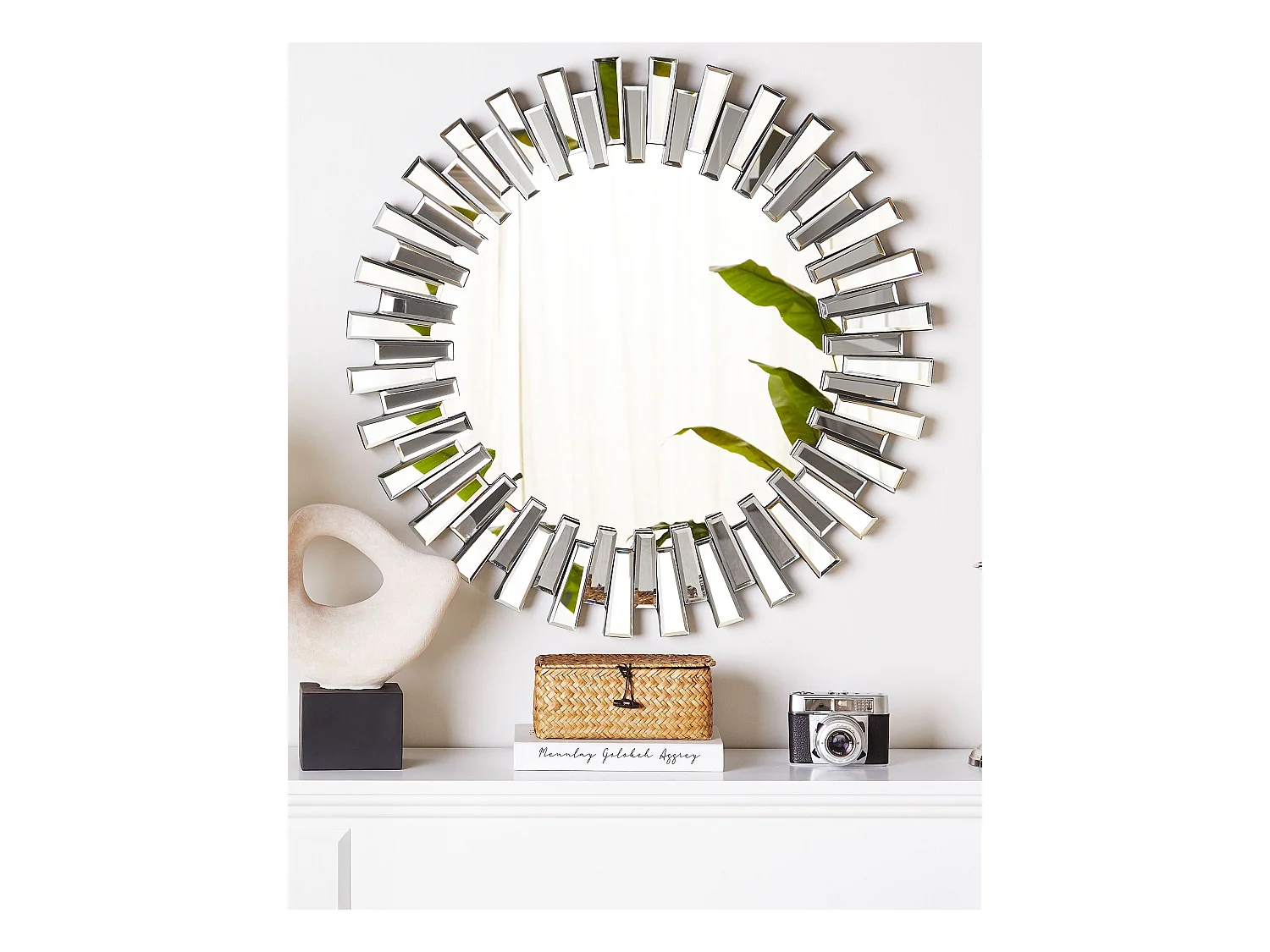 Espejo CHOLET 70 cm 70 cm Plateado