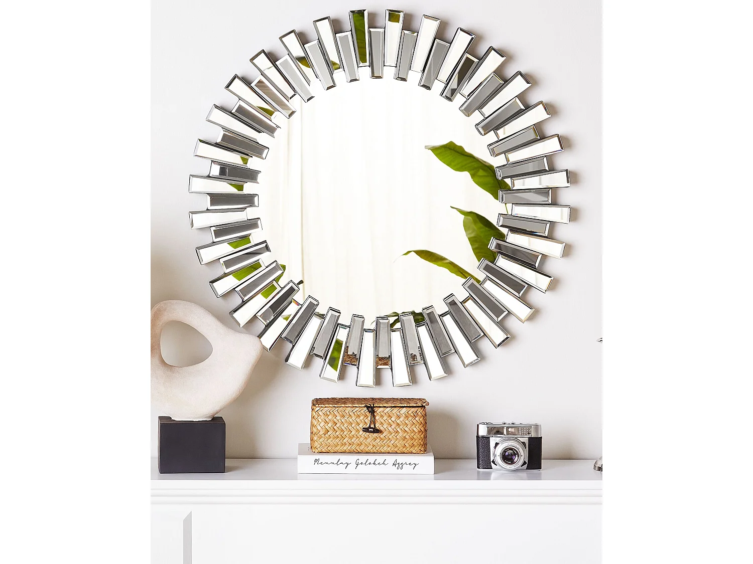 Miroir CHOLET 70 cm 70 cm Argenté