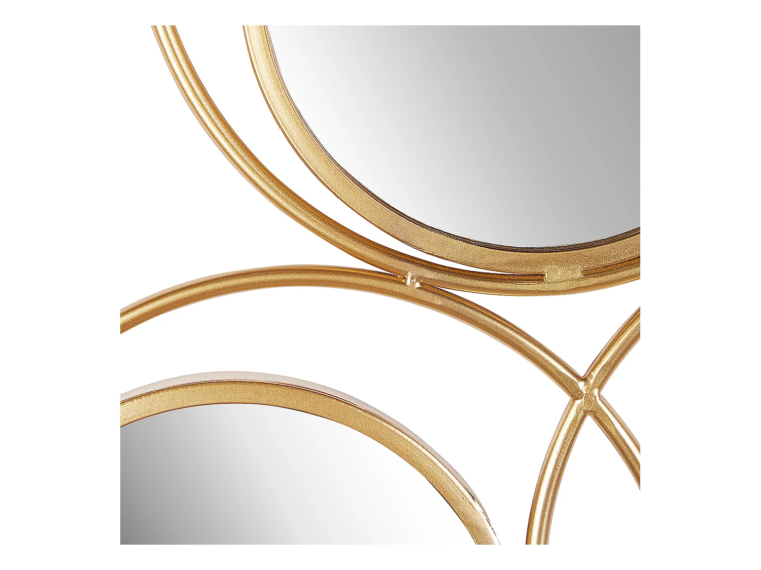 Espelho LESCAR 50 cm 80 cm Metal Dourado