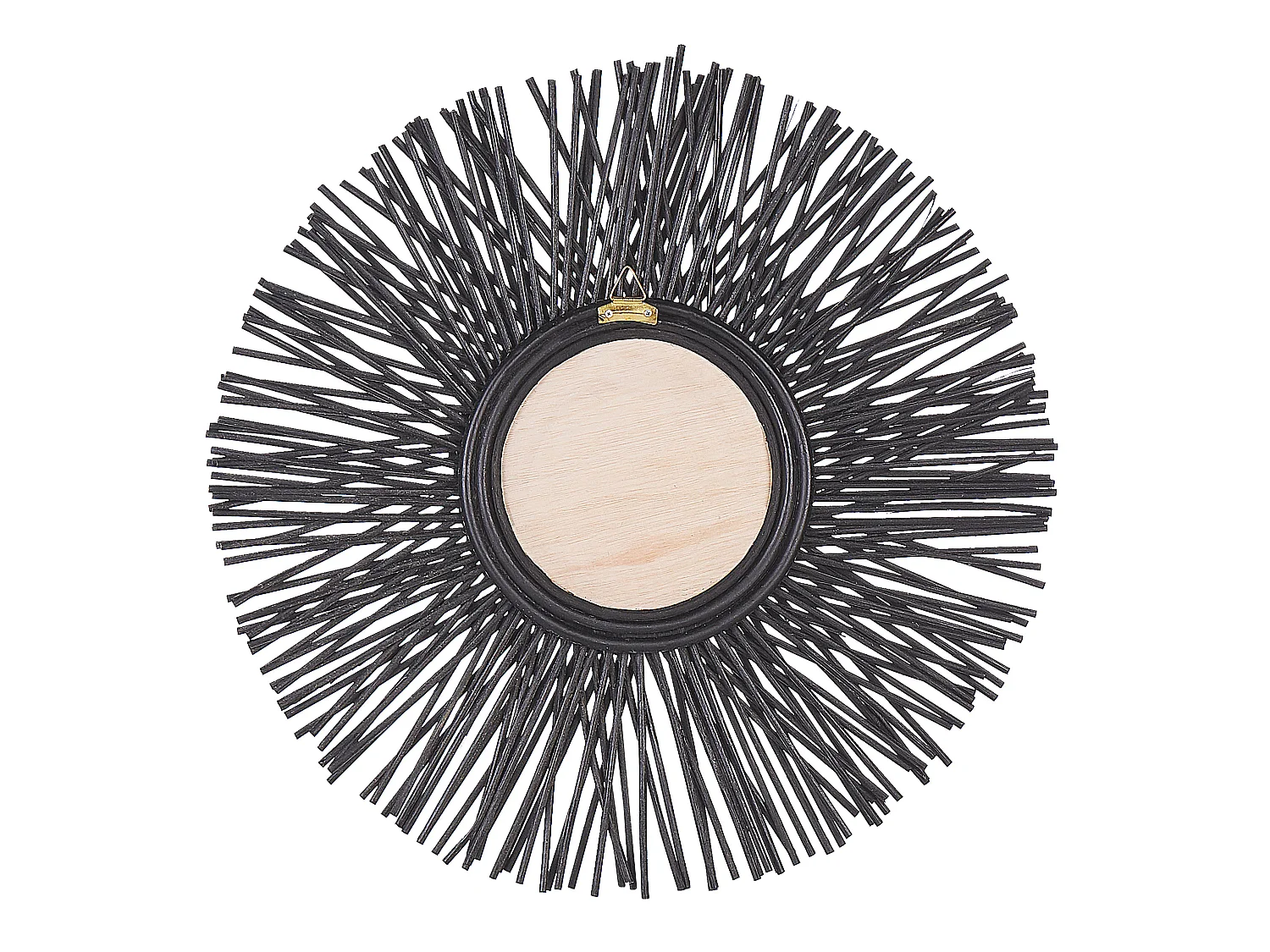 Miroir KALASIN 60 cm 60 cm Rotin Noir