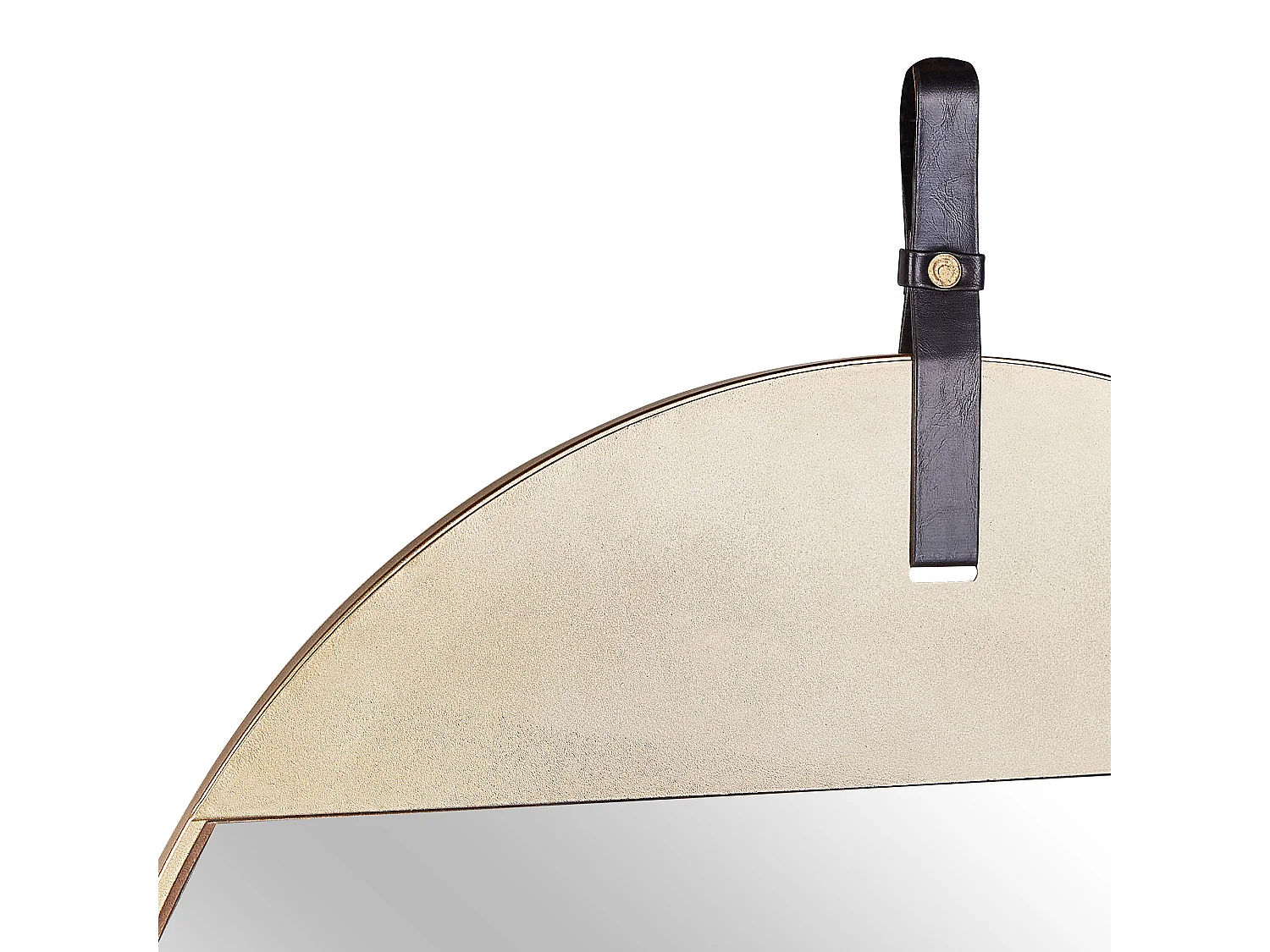 Lustro ścienne GURS 60 cm 60 cm Metal Złoty