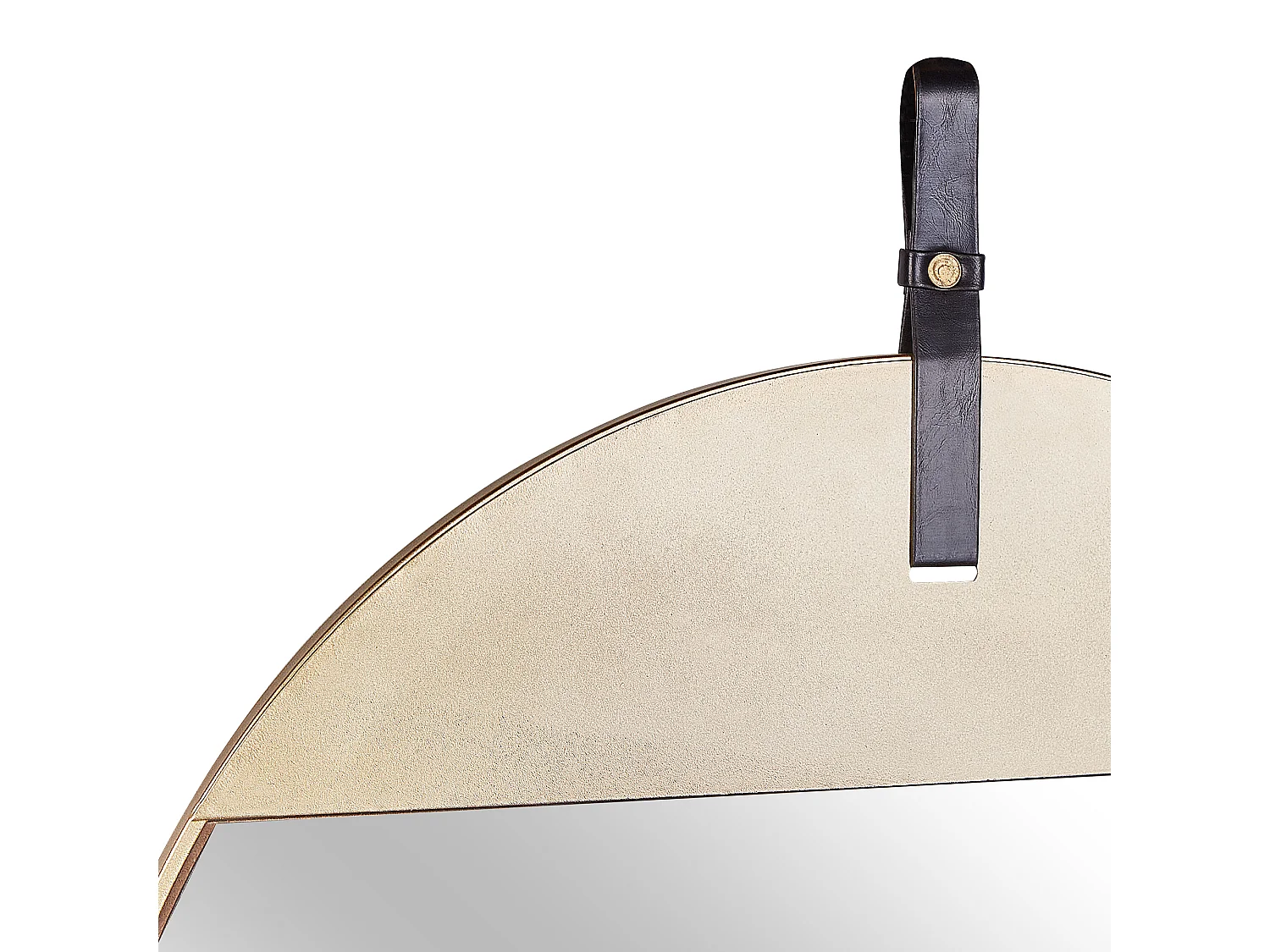 Miroir GURS 60 cm 60 cm Métal Doré