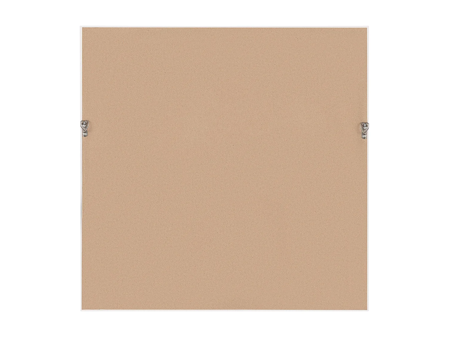 Moderner Wandspiegel in Grau 50 x 50 cm quadratisch Brignoles