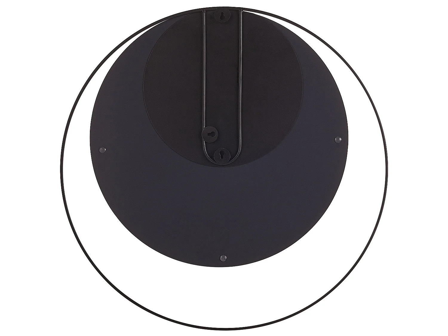 Wall Mirror AGDE 50 cm 50 cm Metal Black