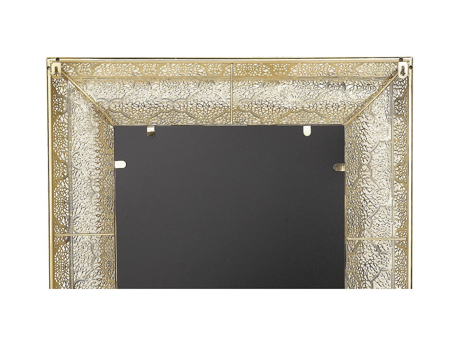Miroir PLERIN 60 cm 60 cm Métal Doré