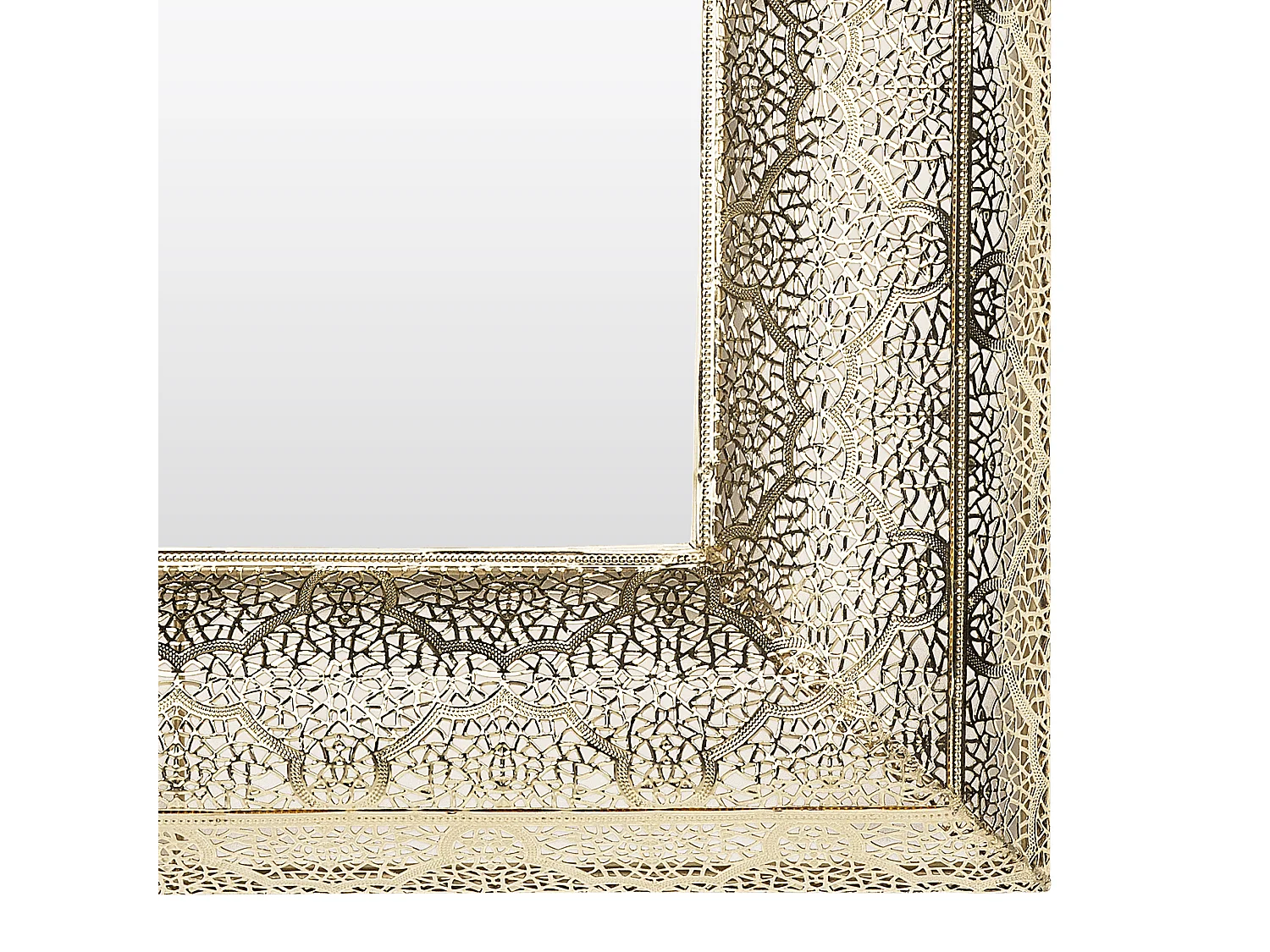 Wandspiegel PLERIN 60 cm 60 cm Metaal Goud