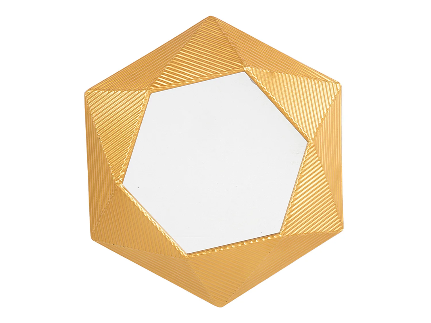 Wandspiegel BASTIA 51 cm 60 cm Metaal Goud