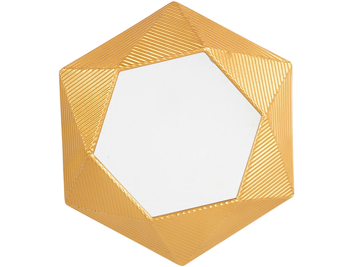 Wandspiegel BASTIA 51 cm 60 cm Metaal Goud