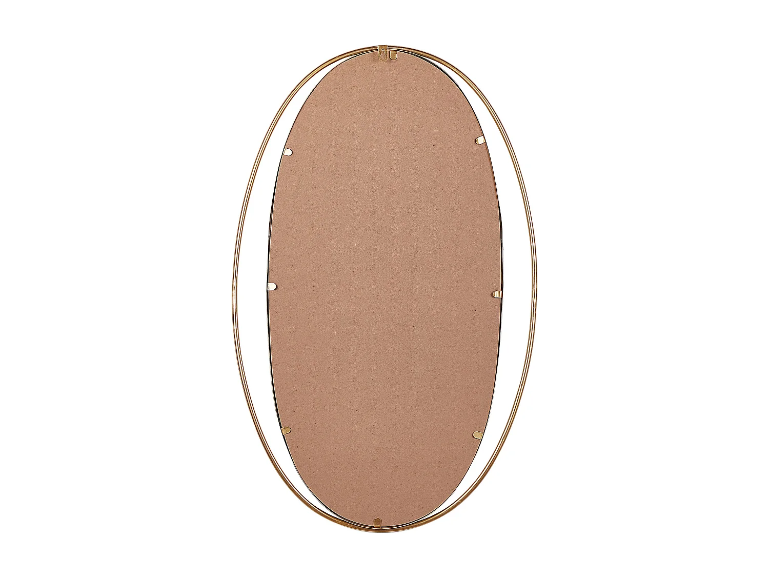 Miroir BESSON 55 cm 90 cm Métal Doré