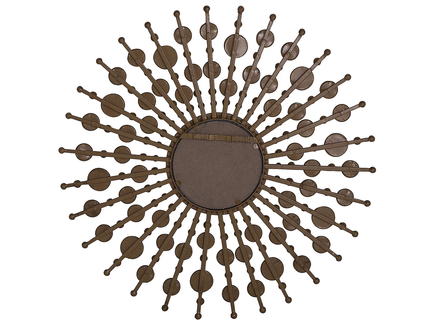 Wall Mirror BLOIS 70 cm 70 cm Metal Gold