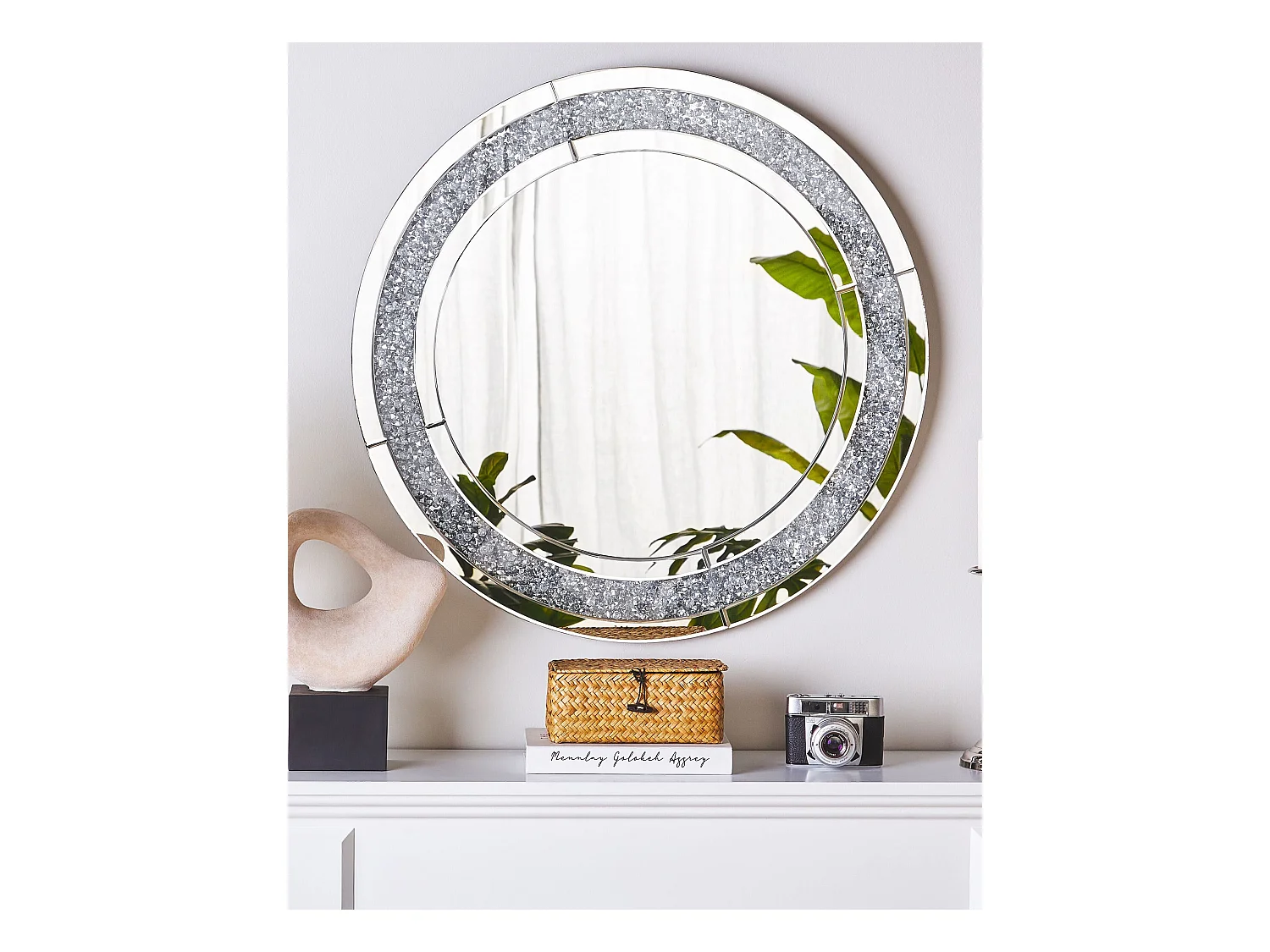 Espejo ERBRAY 70 cm 70 cm Plateado