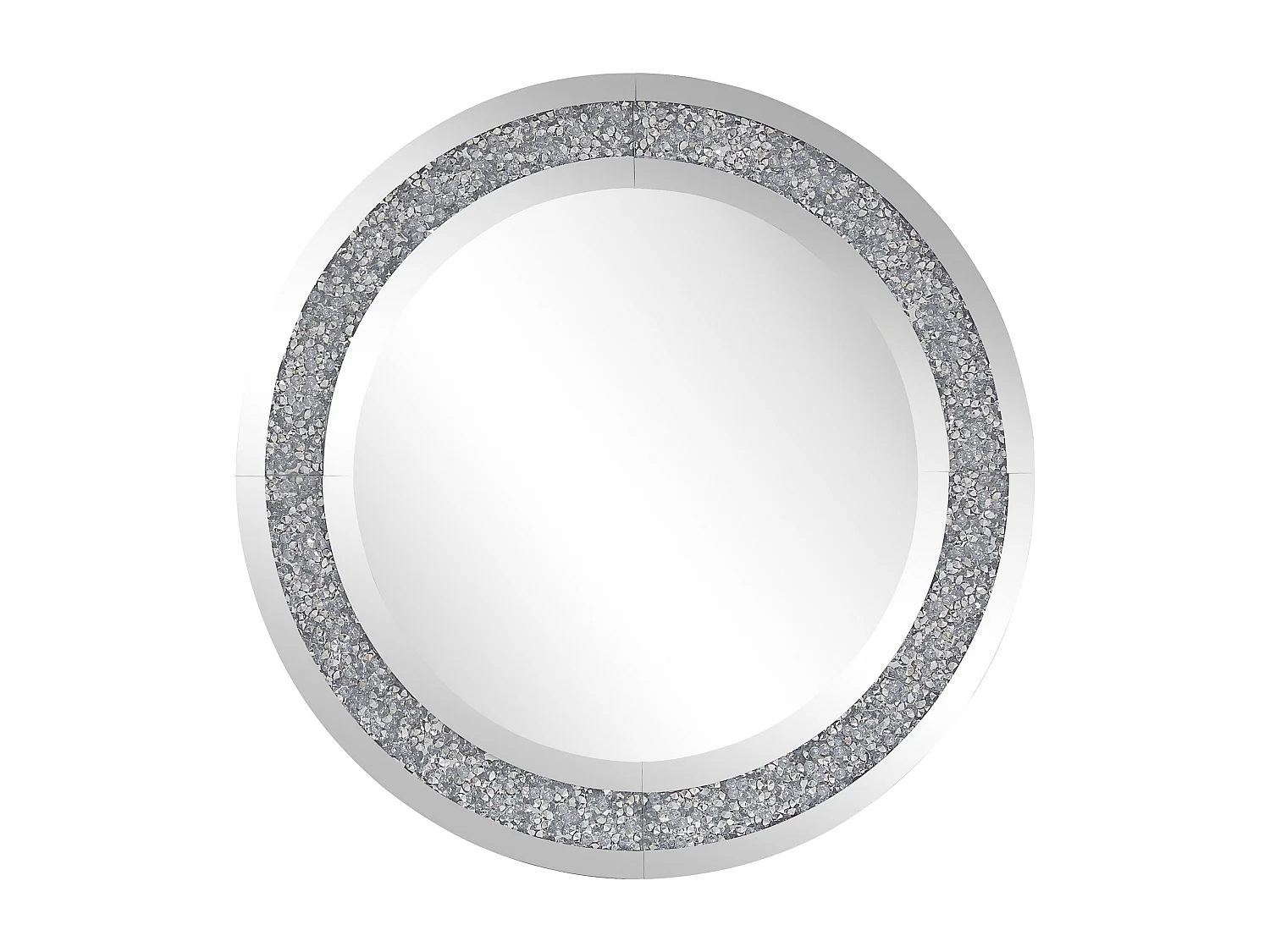 Miroir ERBRAY 70 cm 70 cm Argenté