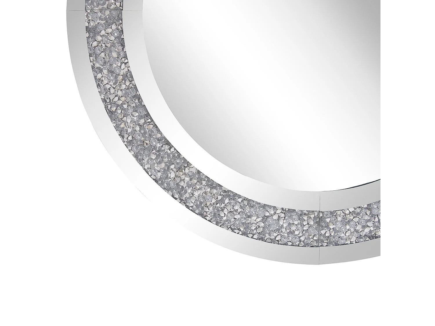 Miroir ERBRAY 70 cm 70 cm Argenté