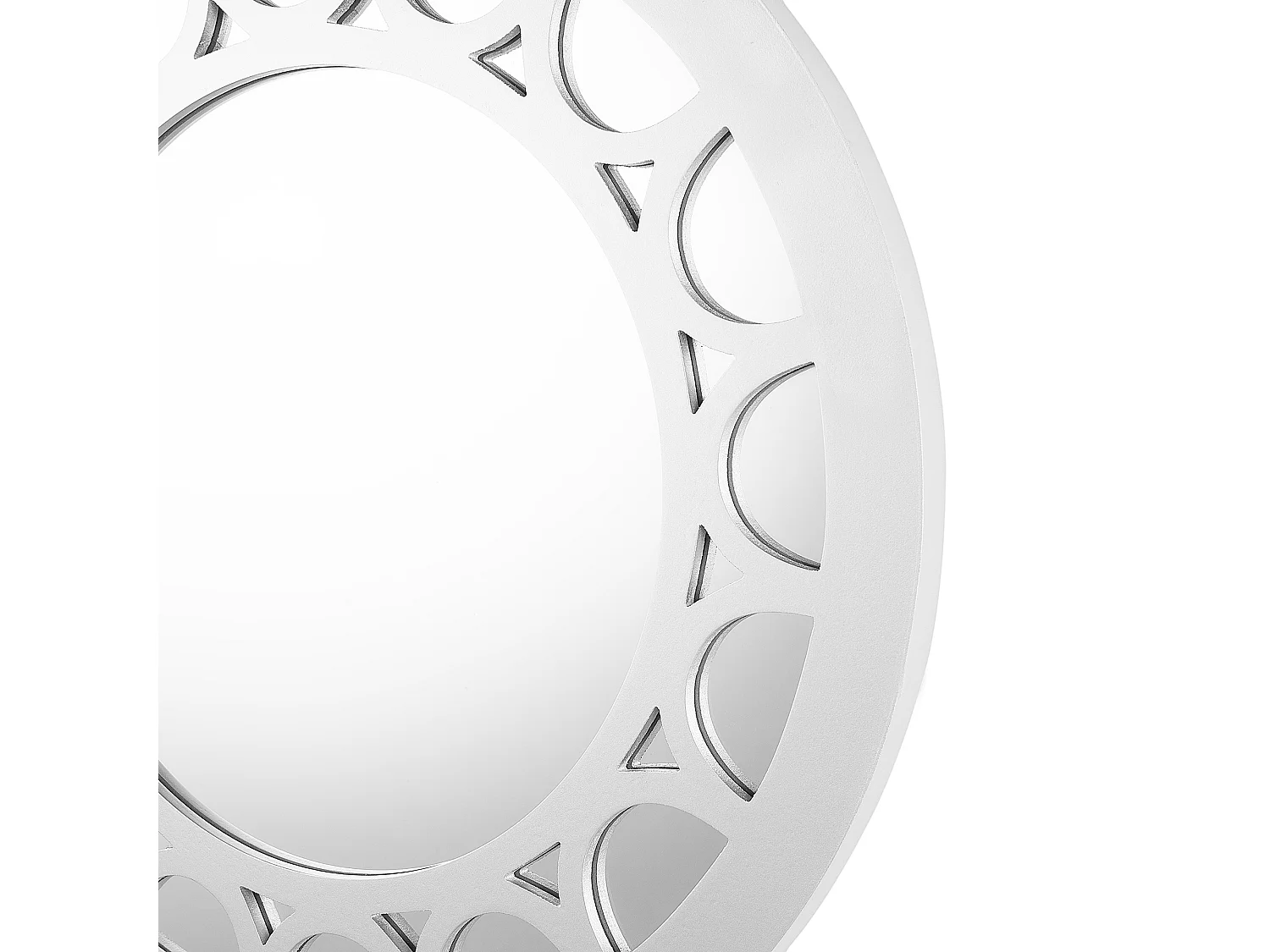 Miroir LOLIF 80 cm 80 cm Argenté