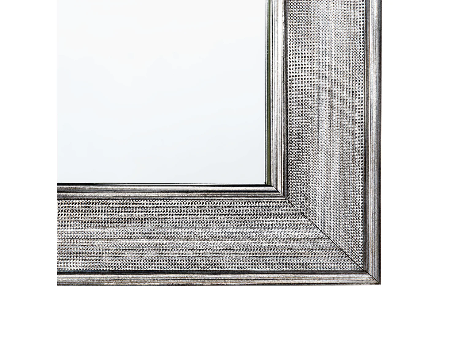 Miroir BUBRY 50 cm 130 cm Argenté