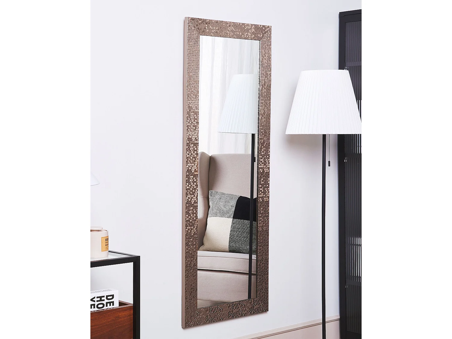 Miroir MARANS 50 cm 130 cm Marron