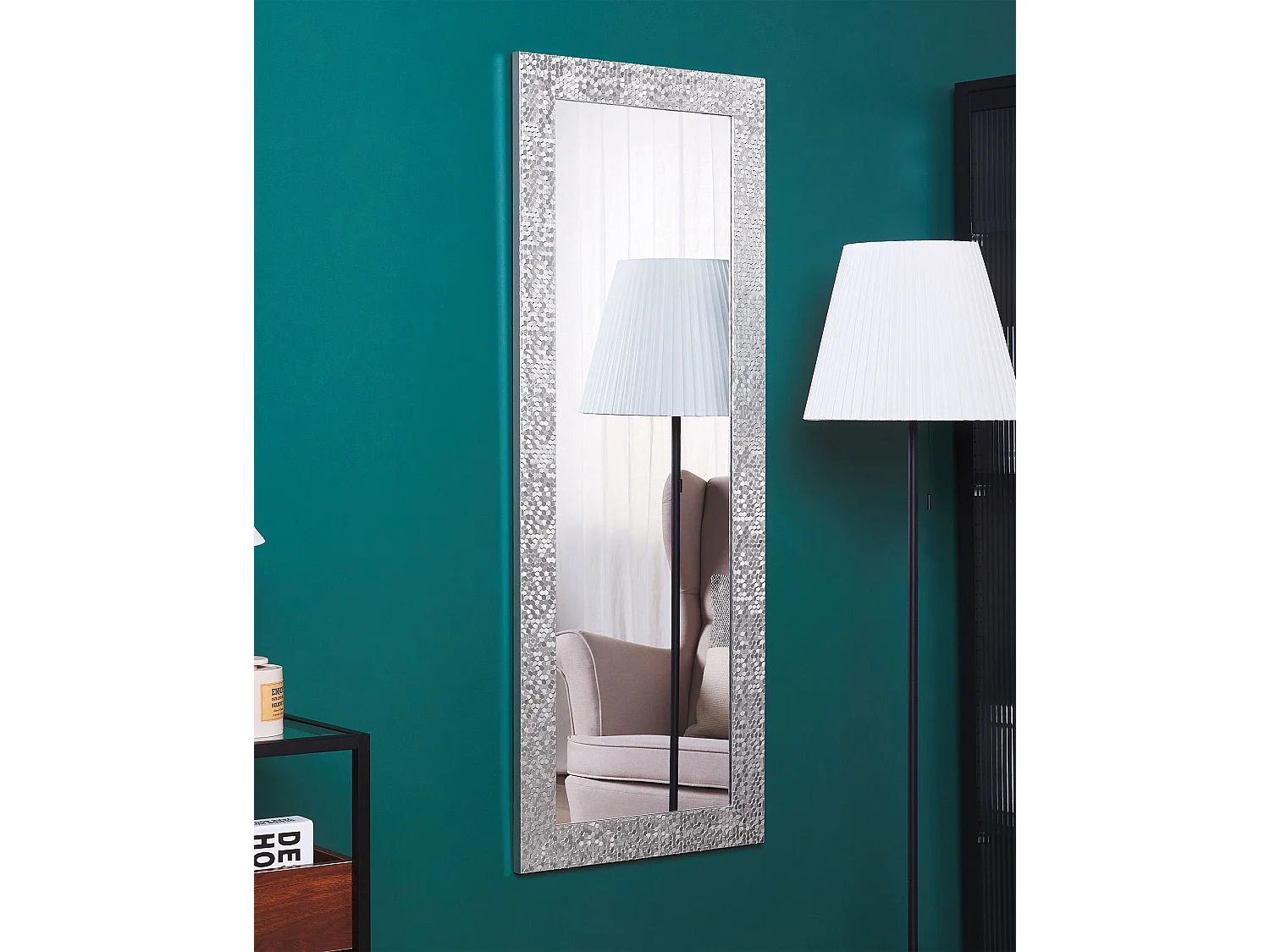 Miroir MARANS 50 cm 130 cm Argenté