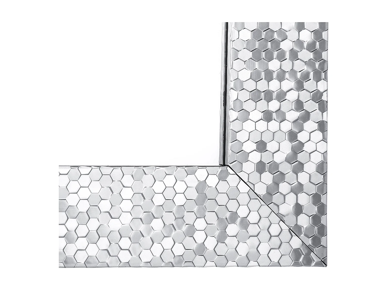 Wandspiegel MARANS 50 cm 130 cm Zilver