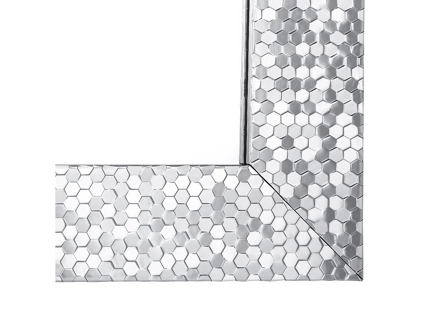 Miroir MARANS 50 cm 130 cm Argenté