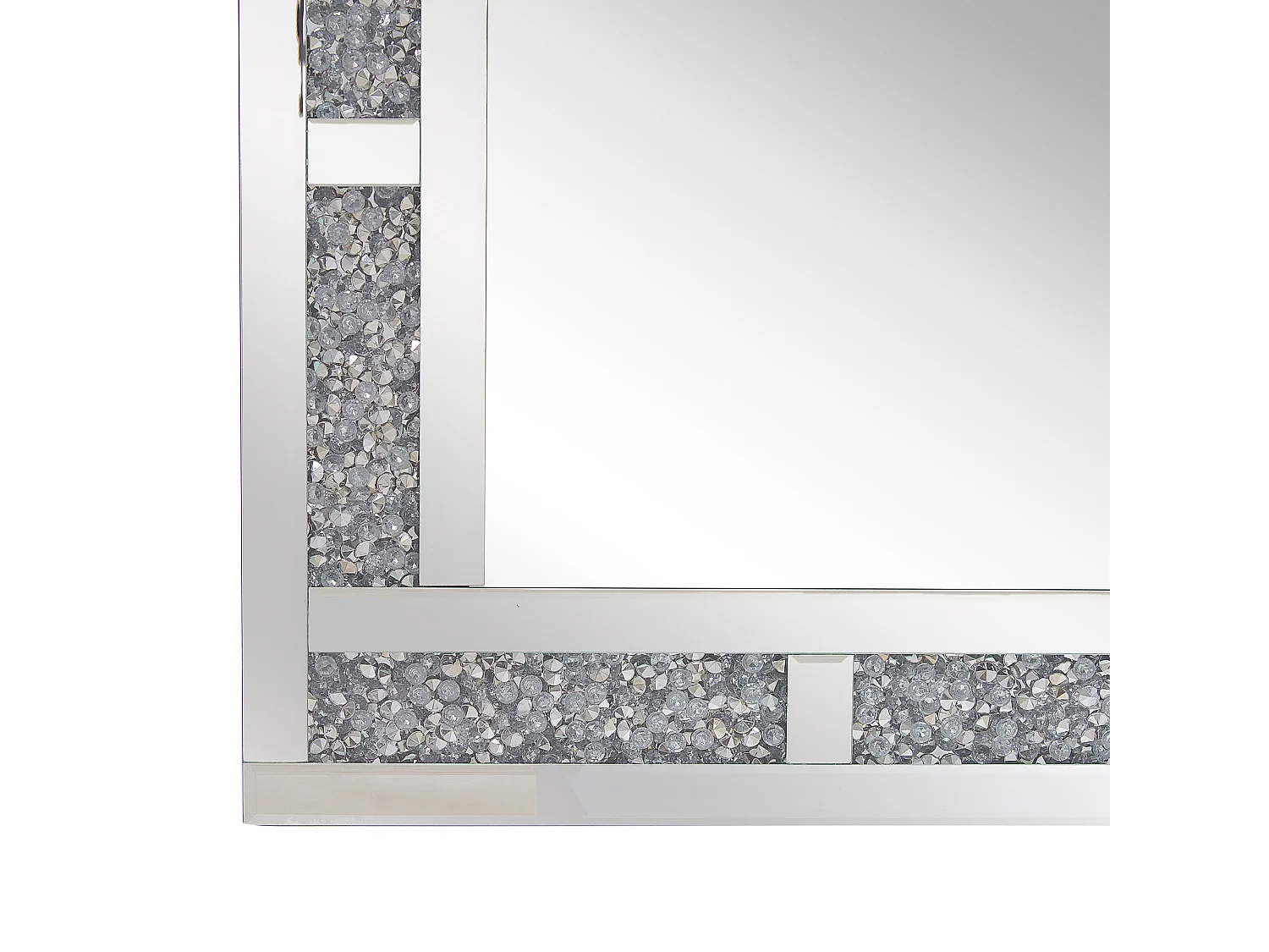 Miroir AVRILLE 60 cm 90 cm Argenté