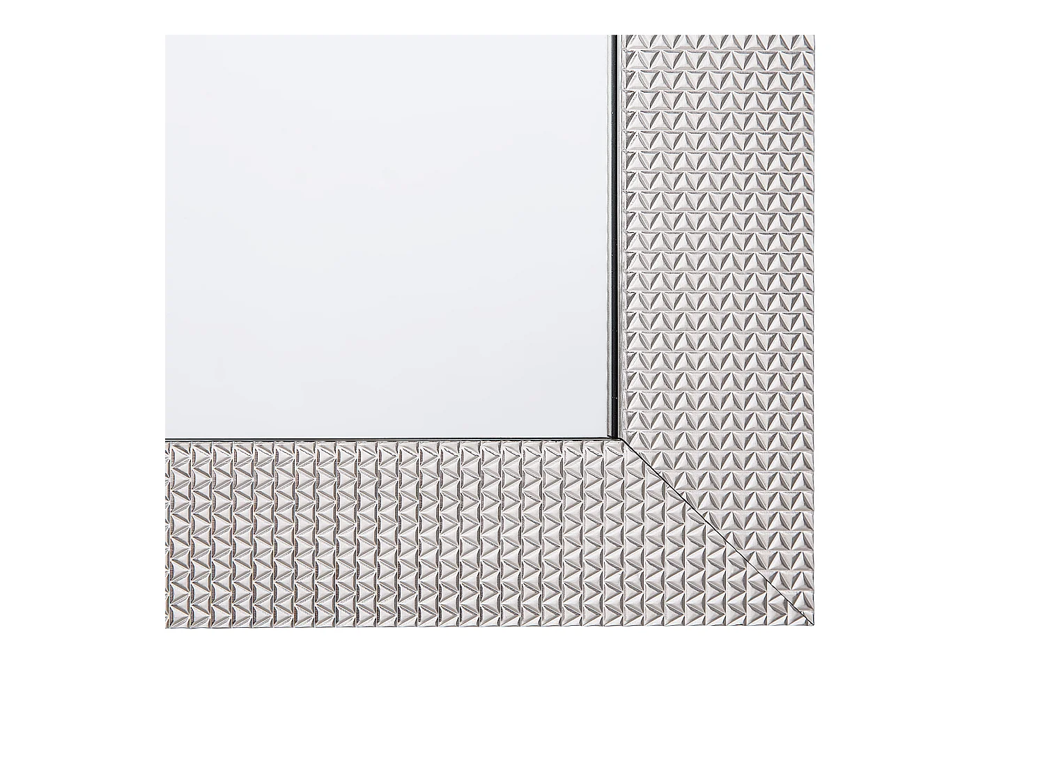 Specchio DERVAL 50 cm 130 cm Argento