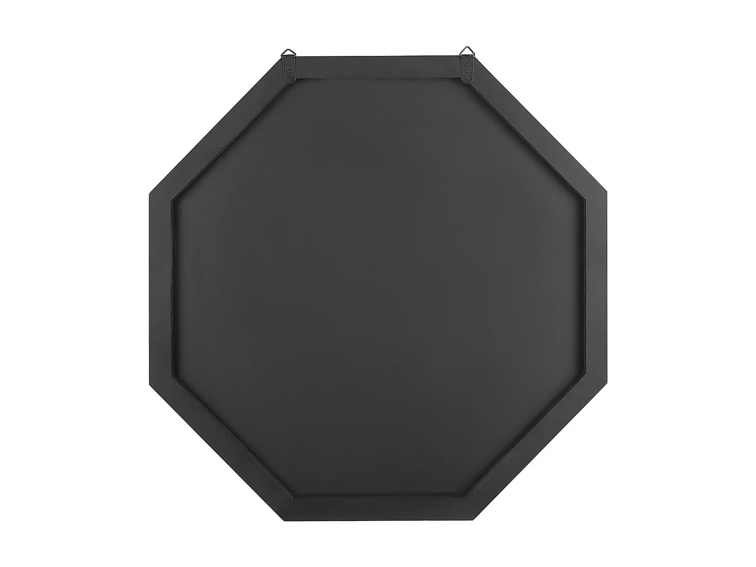 Wandspiegel YQUELON 80 cm 80 cm Zwart