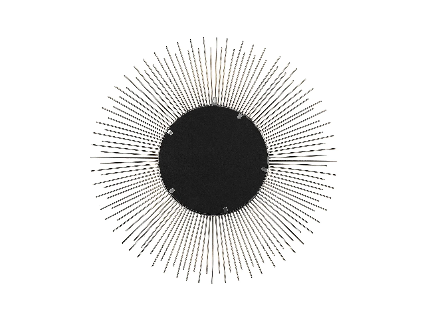 Wandspiegel CILLY 80 cm 80 cm Metaal Zilver