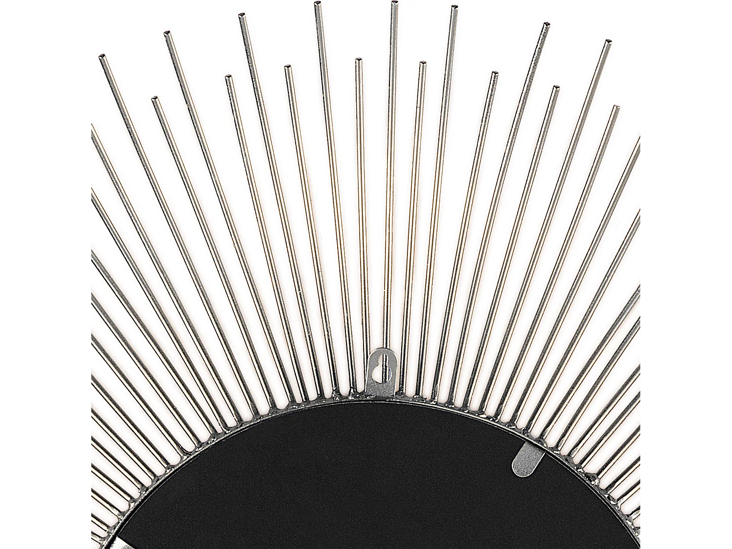 Miroir CILLY 80 cm 80 cm Métal Argenté