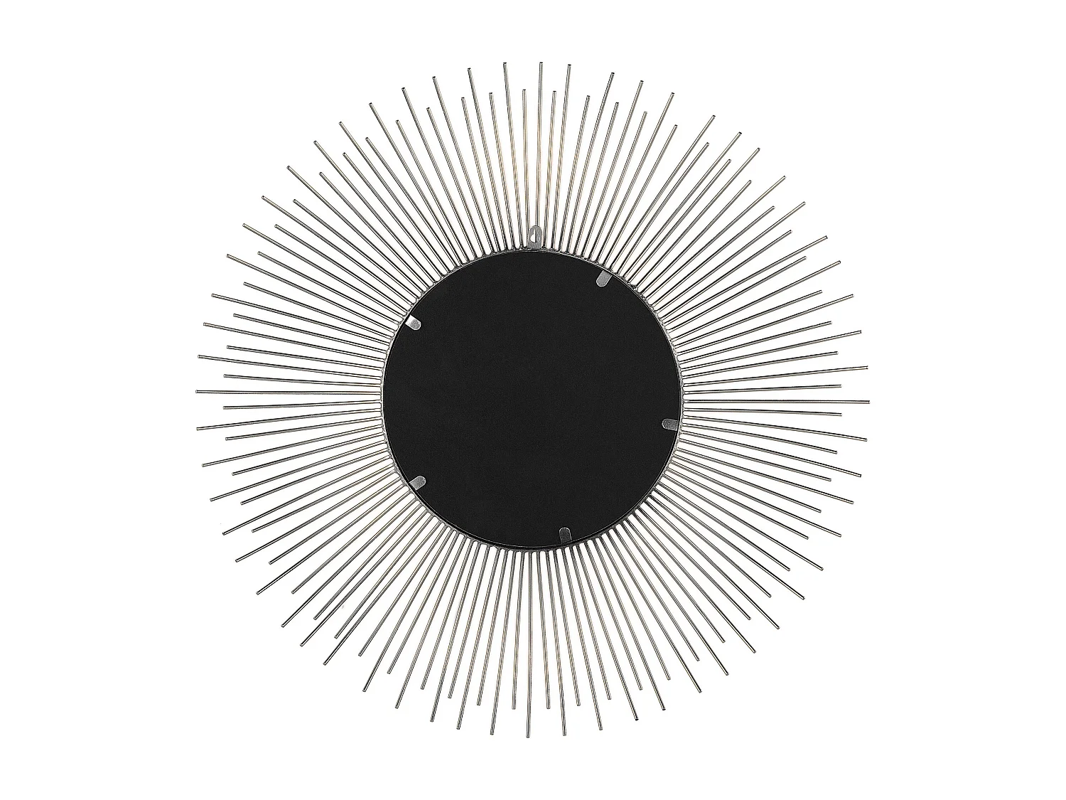 Miroir CILLY 80 cm 80 cm Métal Argenté